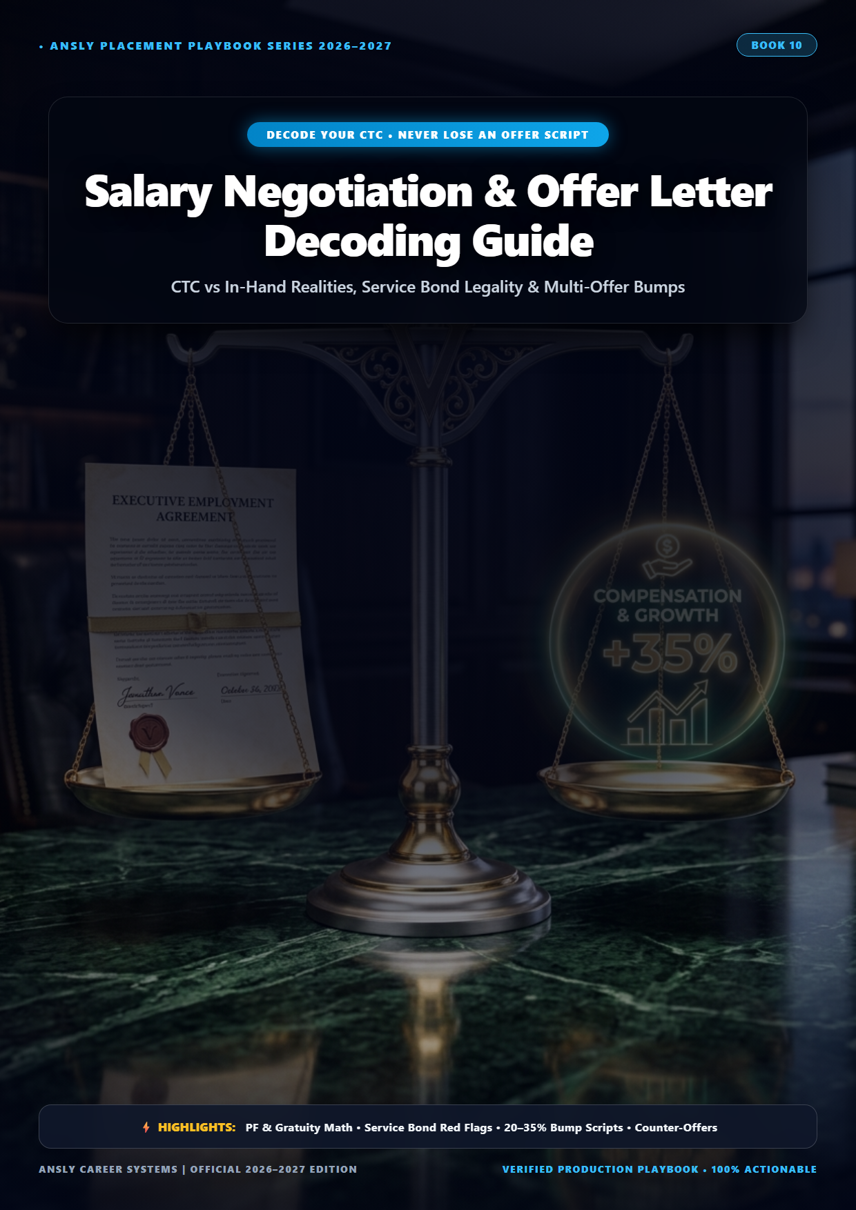 Salary Negotiation & Offer Letter Decoding Guide for Freshers